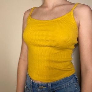 Yellow tank top